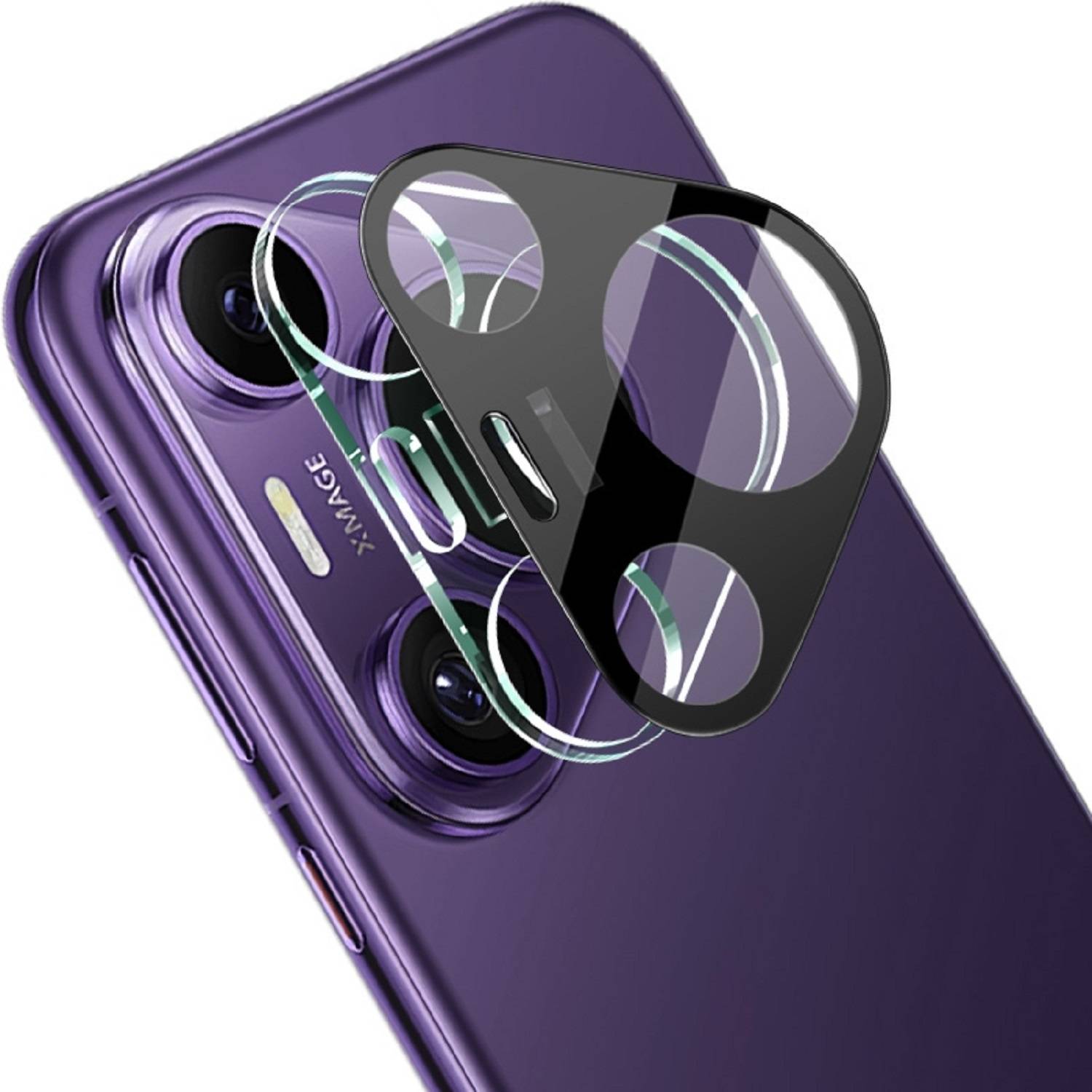 1x 9H Kameraglas für Huawei Pura 70 Ultra 3D KLAR echtes Tempered Panzerglas Panzerfolie Displayschutz Schutzglas Hartglas Schutzfolie