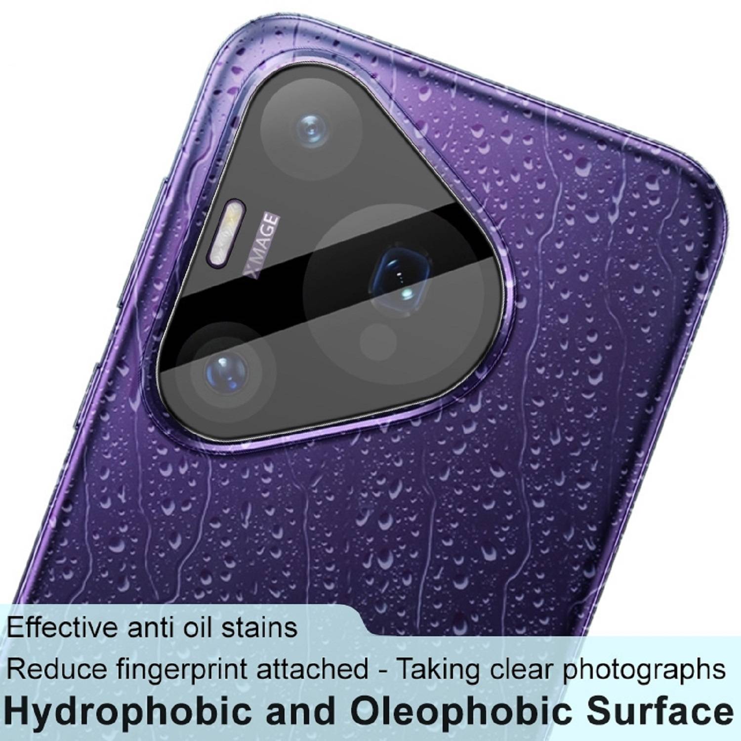 1x 9H Kameraglas für Huawei Pura 70 3D KLAR echtes Tempered Panzerglas Panzerfolie Displayschutz Schutzglas Hartglas Schutzfolie Screen-Protector