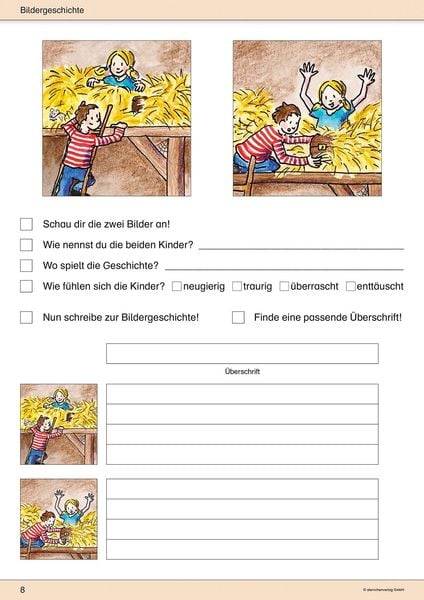Ich kann Geschichten schreiben Teil 1 und 2 im Set - 2 Schülerarbeitshefte für die 2. bis 4. Klasse
