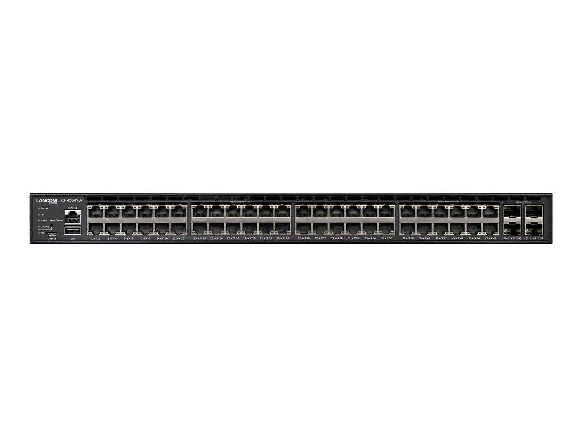 Lancom XS-4554YUP - Switch - stapelbar, Multi-Gigabit, für große anspruchsvolle Infrastrukturen - L3 - managed - 36 x 100/1000/2.5G (PoE++)
