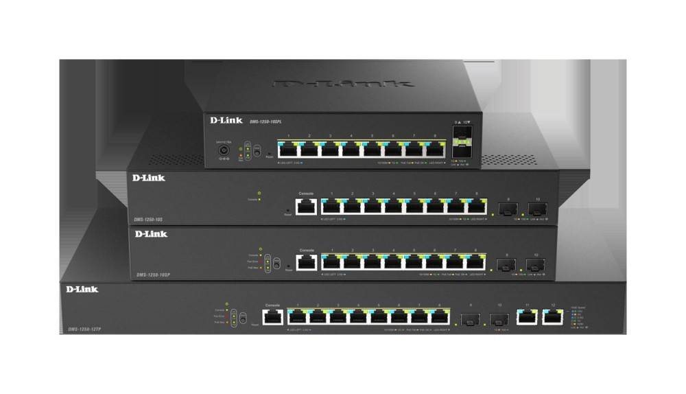 DLink Deutschland 10-Port 2.5G BASE-T PoE, DMS-1250-10SPL/E