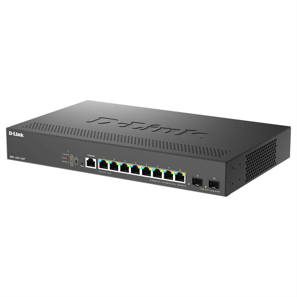 DLink Deutschland 10-Port 2.5G BASE-T PoE DMS-1250-10SP/E