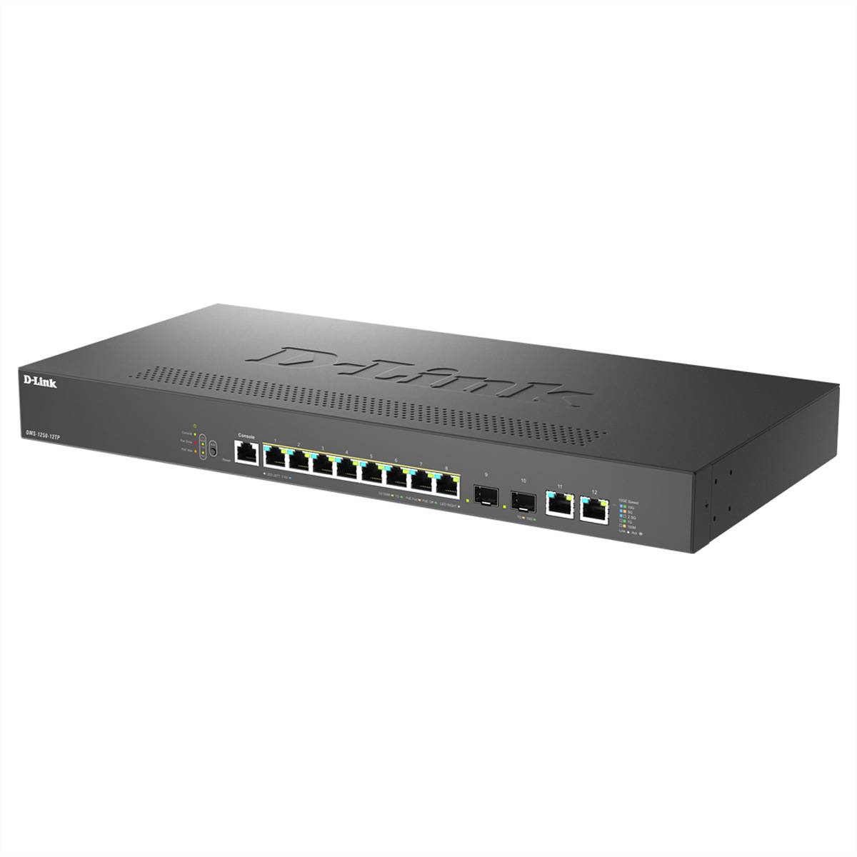 DLink Deutschland 12-Port 2.5G BASE-T PoE, DMS-1250-12TP/E