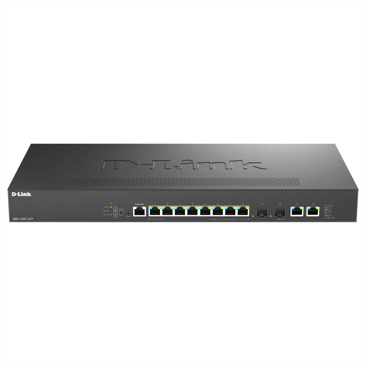 DLink Deutschland 12-Port 2.5G BASE-T PoE, DMS-1250-12TP/E