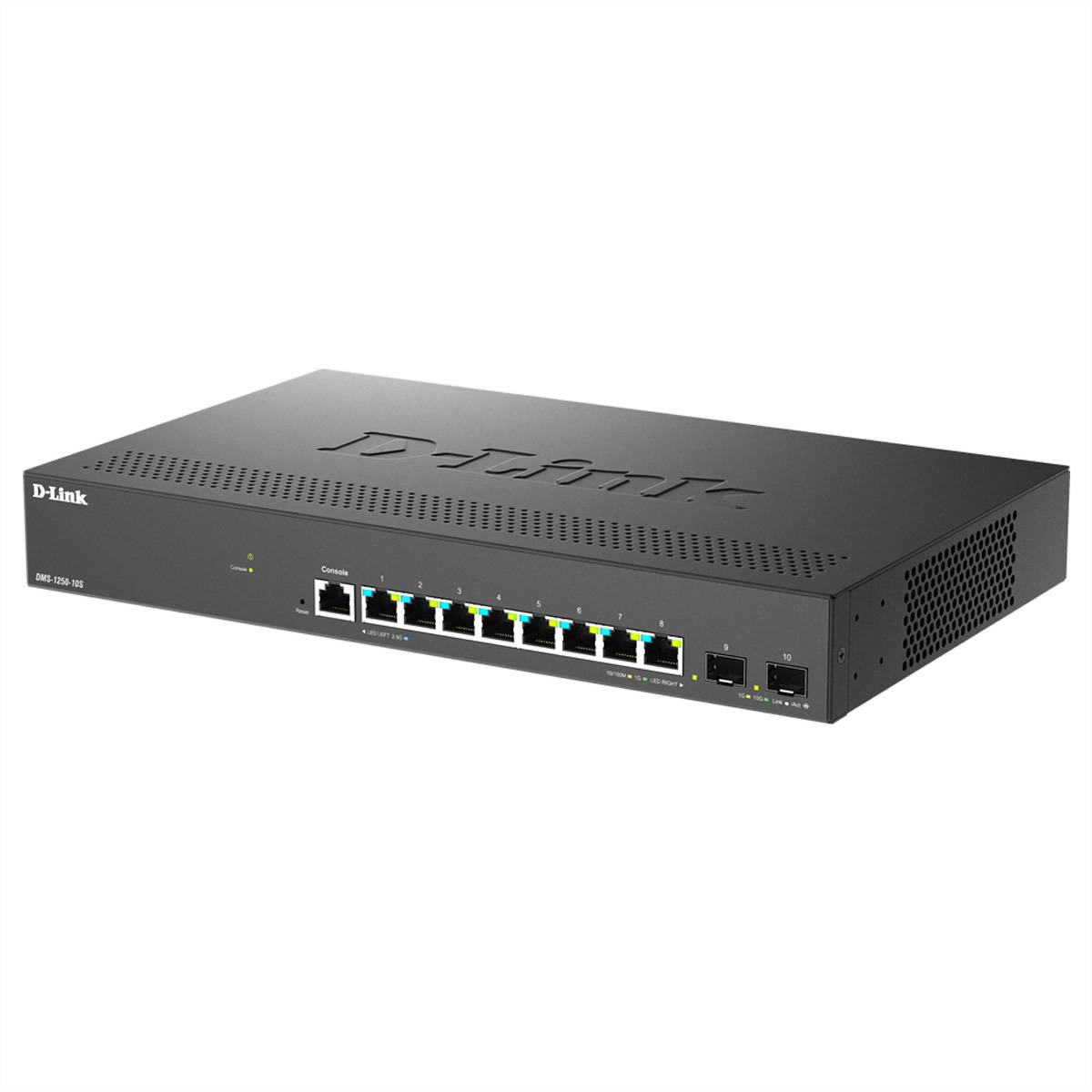 DLink Deutschland 10-Port 2.5G BASE-T and DMS-1250-10S/E