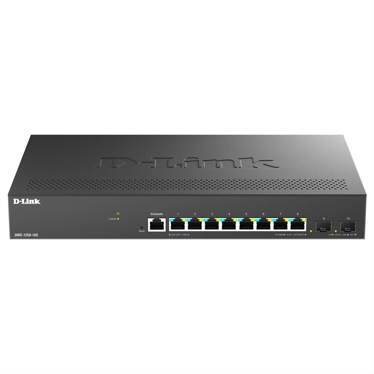 DLink Deutschland 10-Port 2.5G BASE-T and DMS-1250-10S/E