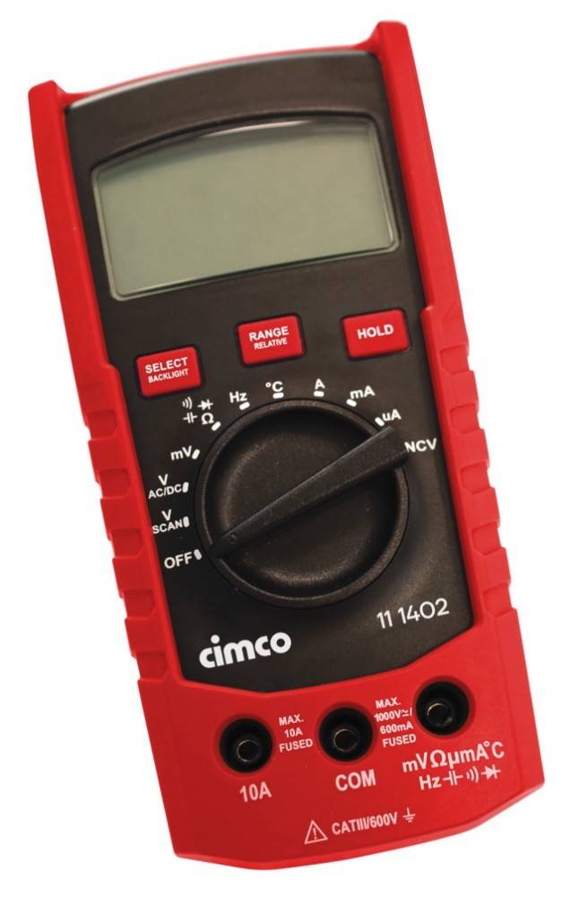 Cimco Werkzeuge Digitales Multimeter 11 1402