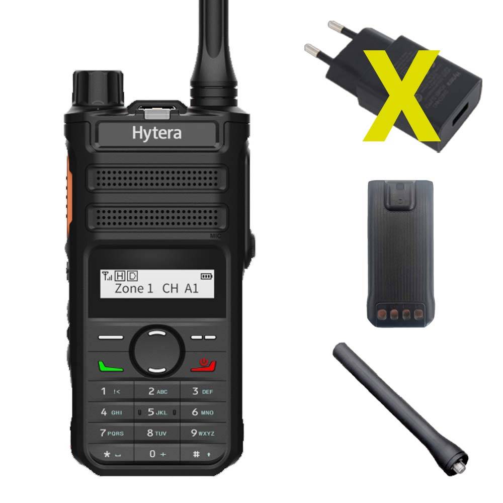 SET Hytera AP585 VHF 136-174MHz analoges Handfunkgerät mit Batterie Antenne AP585V1
