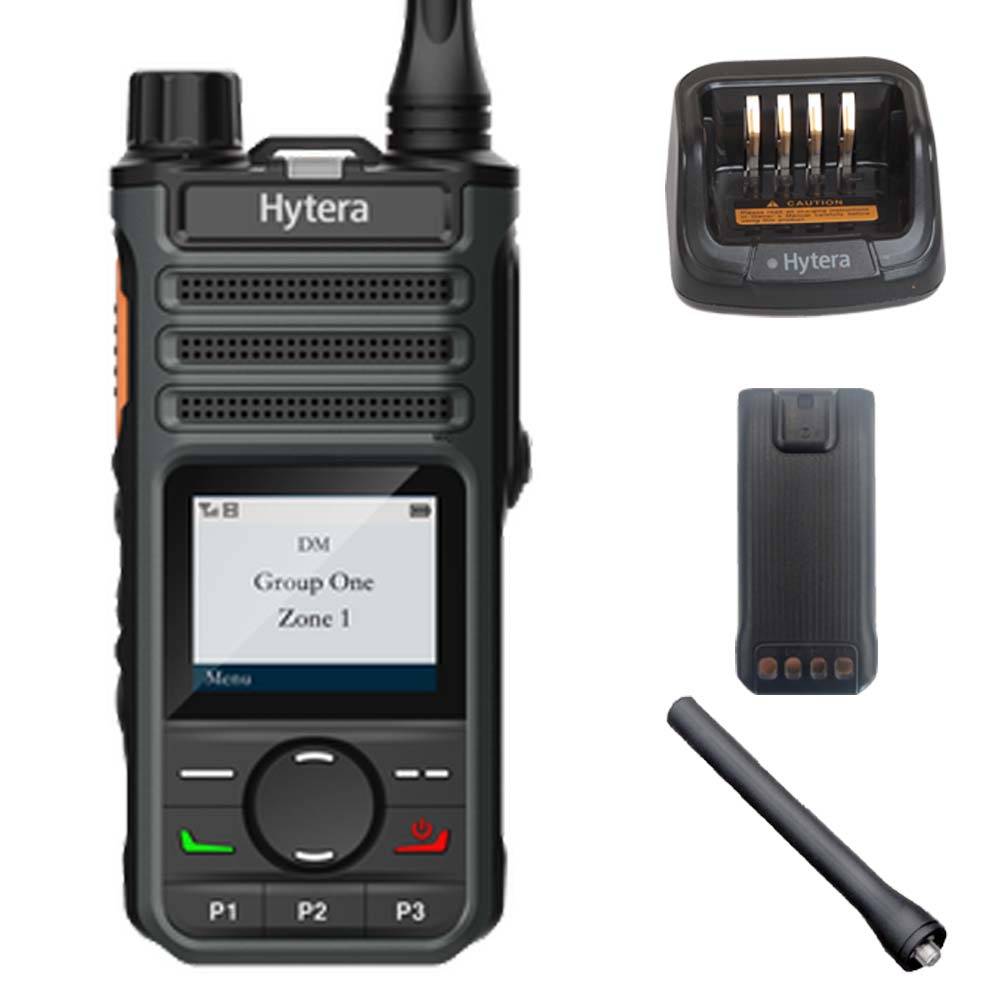 Hytera BP565 Handfunkgerät VHF Bluetooth - Antenne Batterie Ladegerät BP565V1BT
