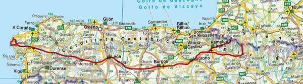 Spanischer Jakobsweg