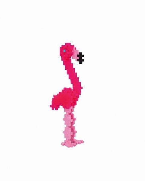 Plus-Plus - 100 Kreativ Bausteine Flamingo