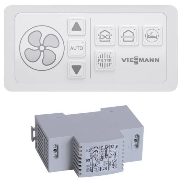 Viessmann Bedienteil Großtasten, Aufputz ZK06736