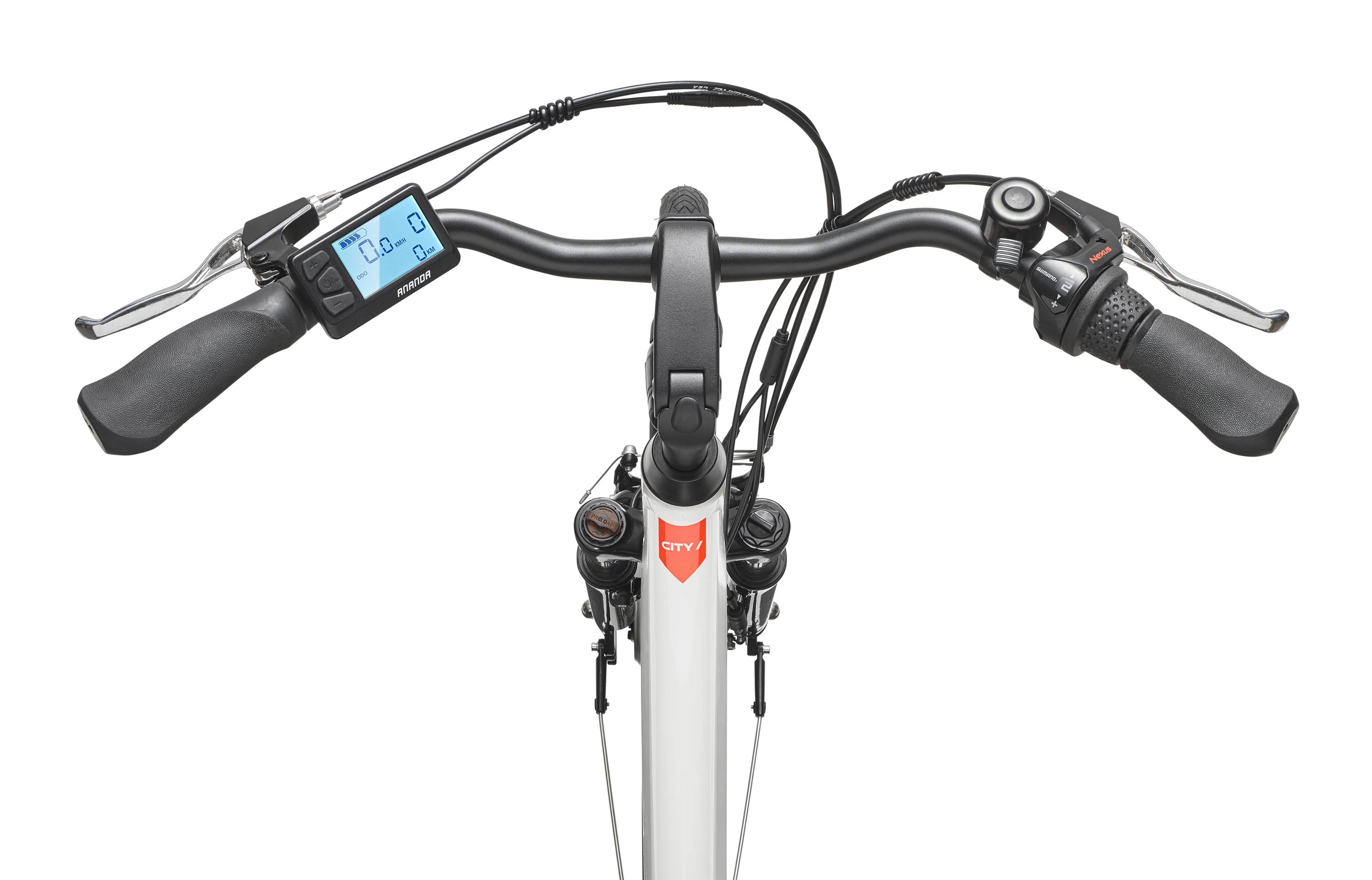 Telefunken City E-Bike Damen RC835 28 Zoll Frontmotor 3-Gang Nabenschaltung