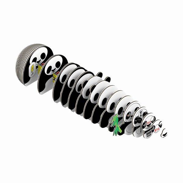 Eugy - 3D Bastelset Panda
