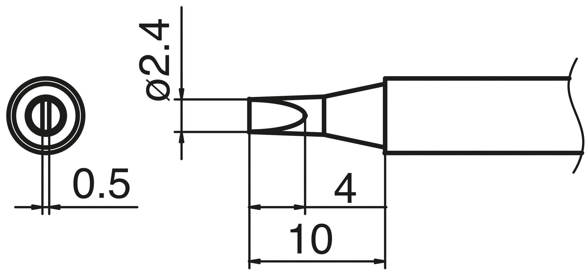 COMPOSIT Lötspitze Format 2.4D