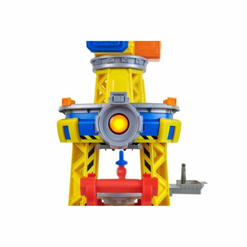 Rubble &amp; Crew - Baupfoten Hof Kran-Spielset