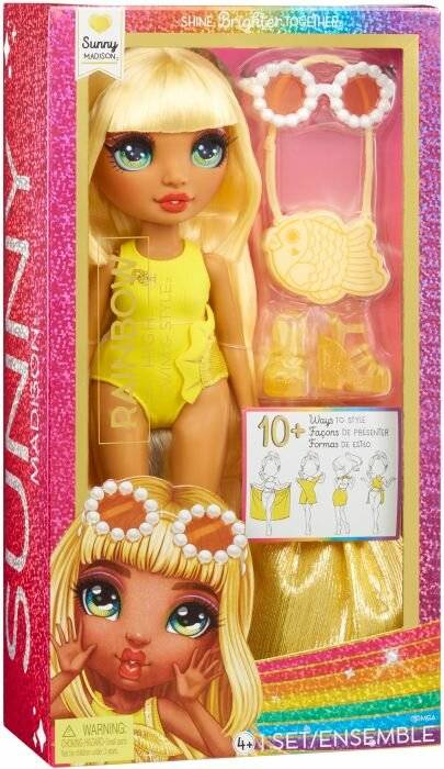 Rainbow High Swim & Style - Sunny (Yellow)