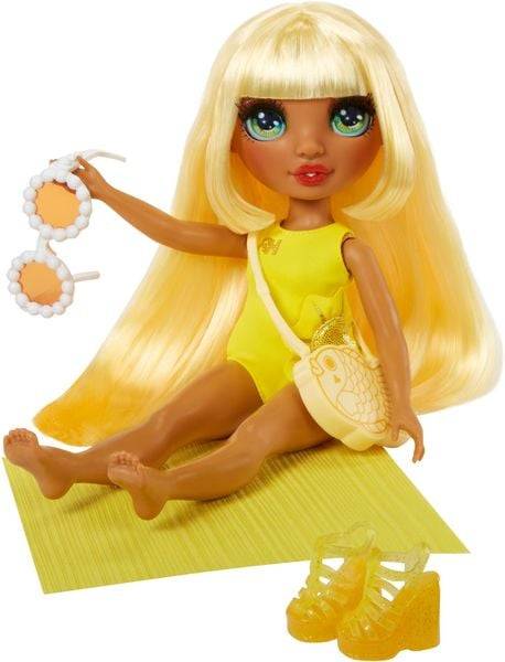 Rainbow High Swim & Style Fashion Doll- Sunny (Yellow)
