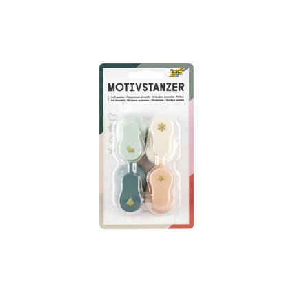 folia Weihnachts-Motivstanzer MINI WEIHNACHTEN