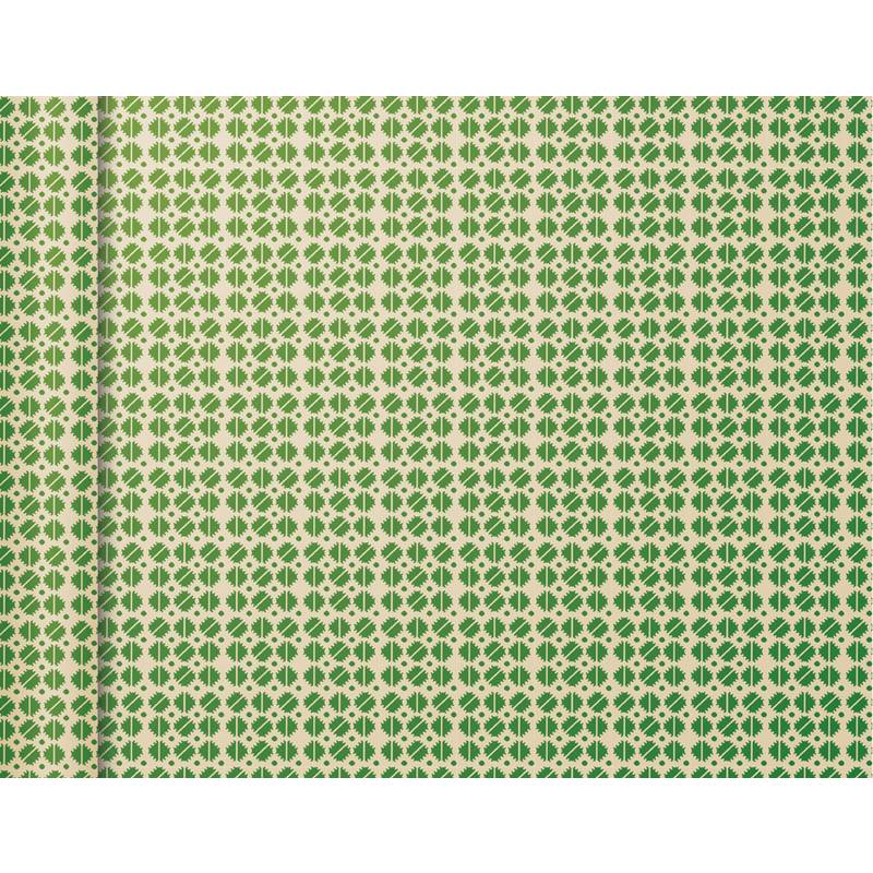 Clairefontaine Geschenkpapier "Tiny Rolls Quadrate grün"