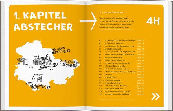 52 kleine & große Eskapaden Erfurt und Thüringer Wald