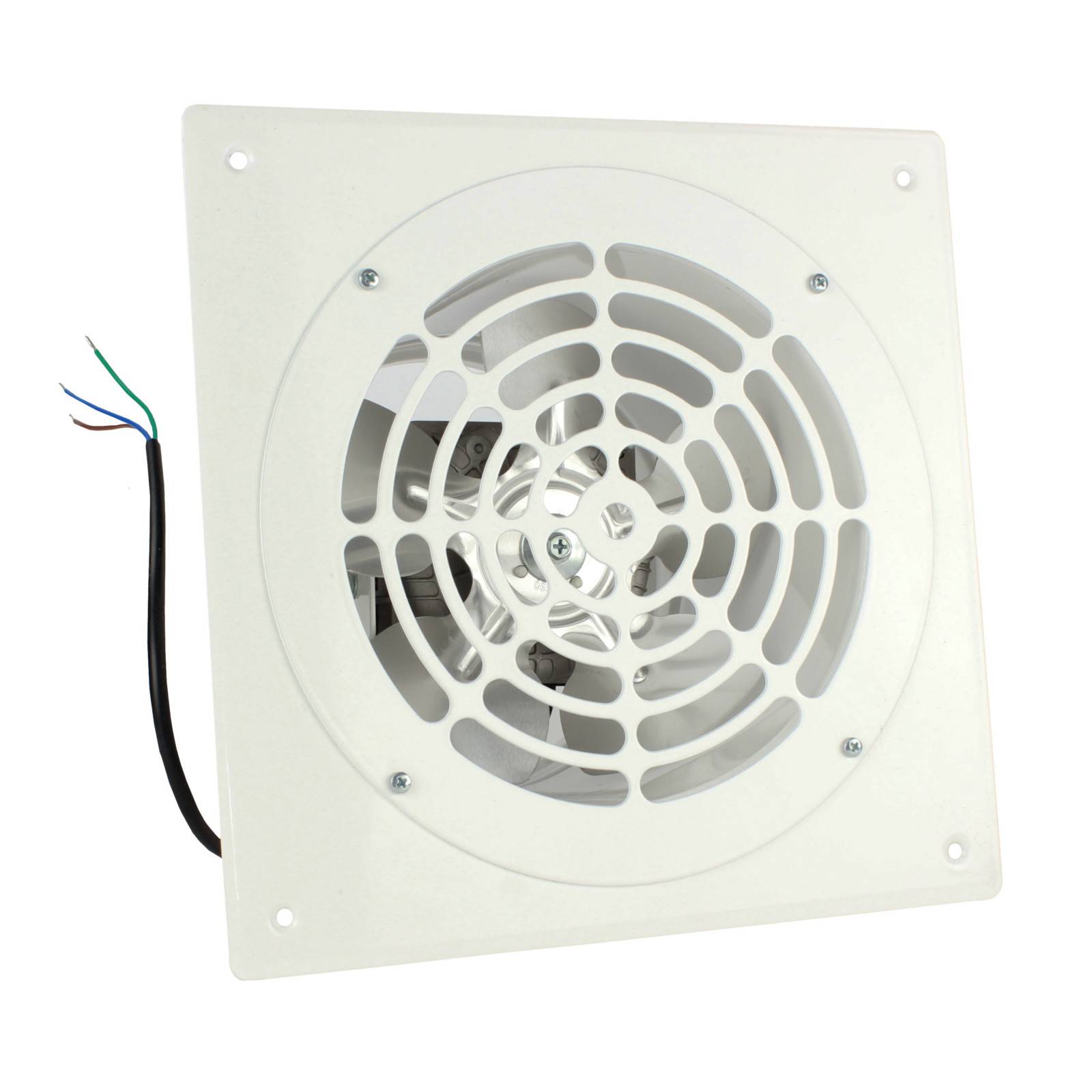 Rohrlüfter Lüfter Rohrventilator Wand Niederdruck Ventilator Wandflansch Zu-Abluft Ø 315 mm