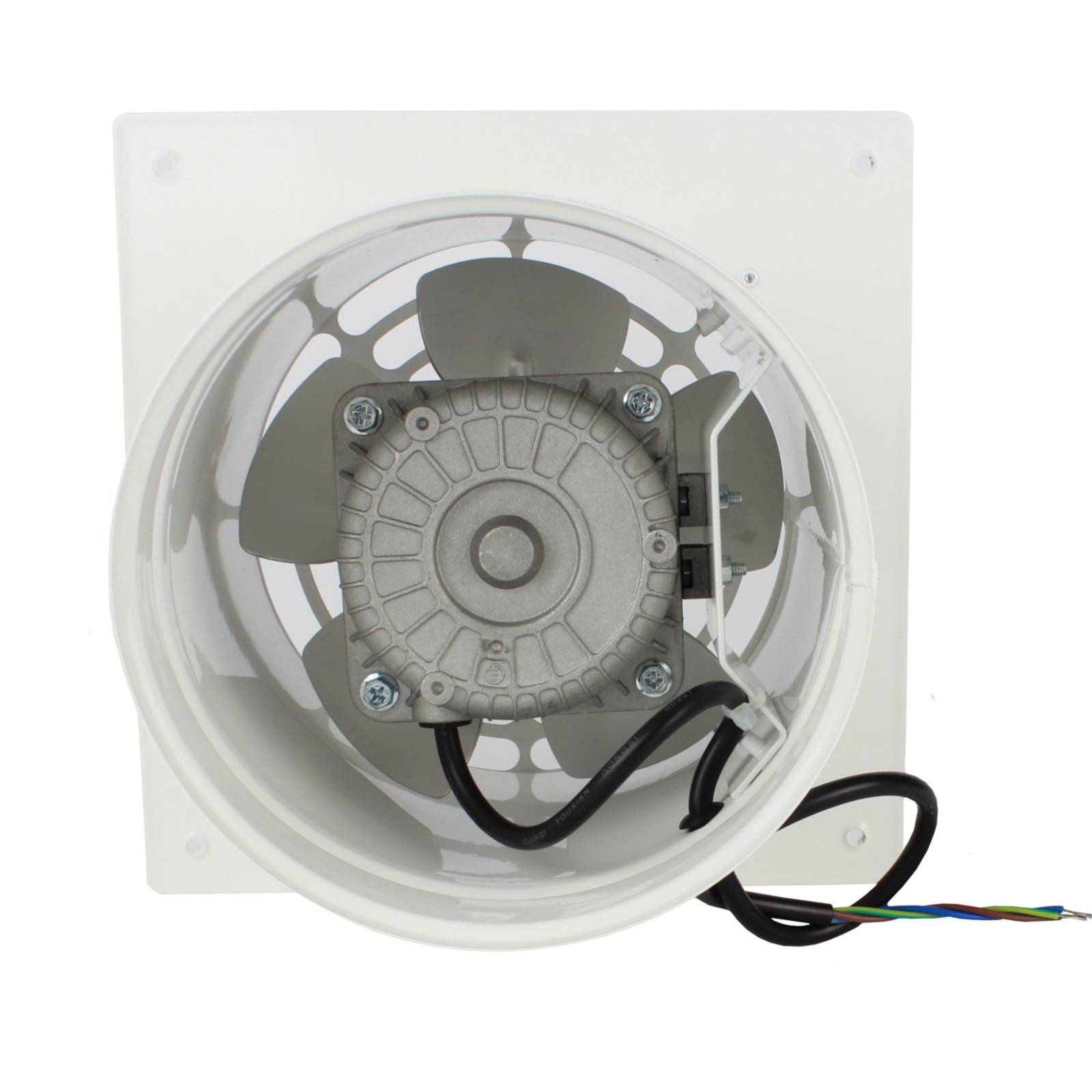 Rohrlüfter Lüfter Rohrventilator Wand Niederdruck Ventilator Wandflansch Zu-Abluft Ø 160 mm