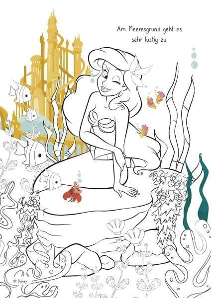 Disney Prinzessin: Zauberhafter Malblock