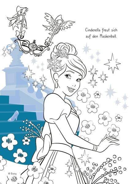 Disney Prinzessin: Zauberhafter Malblock