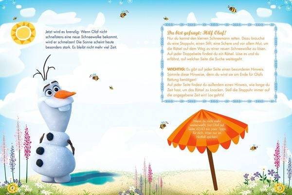 Disney Die Eiskönigin: ESCAPE - Löse die Rätsel, finde Elsa und rette Olaf!