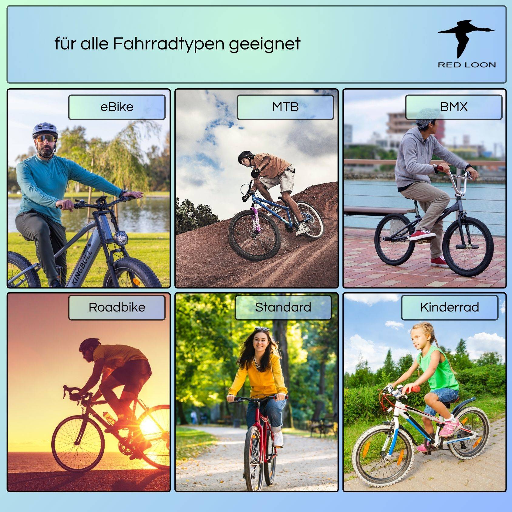 Red Loon Fahrrad Wandhalterung - klappbare Fahrradhalter - 25kg Tragfähigkeit - Fahrrad Aufhängung Wand - Fahrradhalterung Wand für Garage Keller