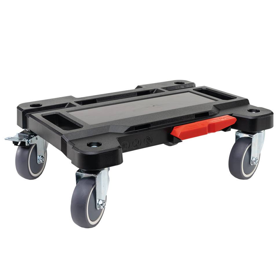 metaBox Rollbrett f. SÖHNGEN® Erste-Hilfe-Koffer metaBOX Baustelle, 500x370x150mm