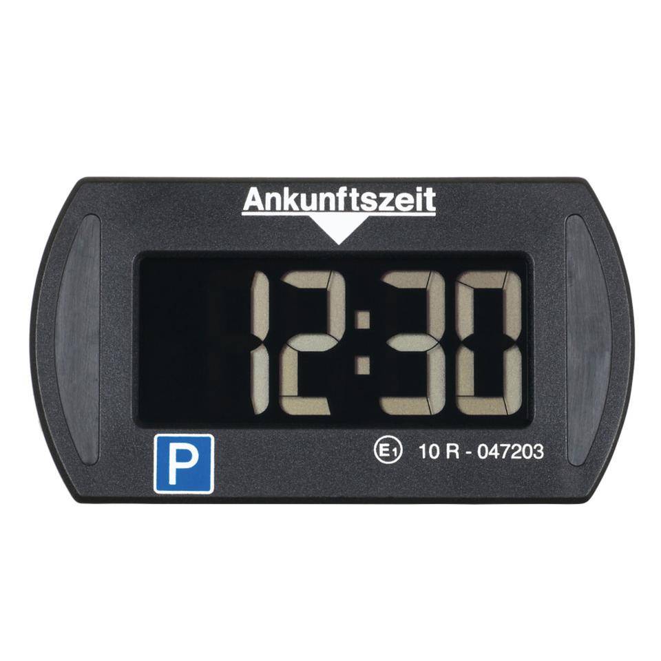 Needit Park Mini, elektronische, vollautomatische Parkscheibe, schwarz, StVO-Zulassung, 90x52mm