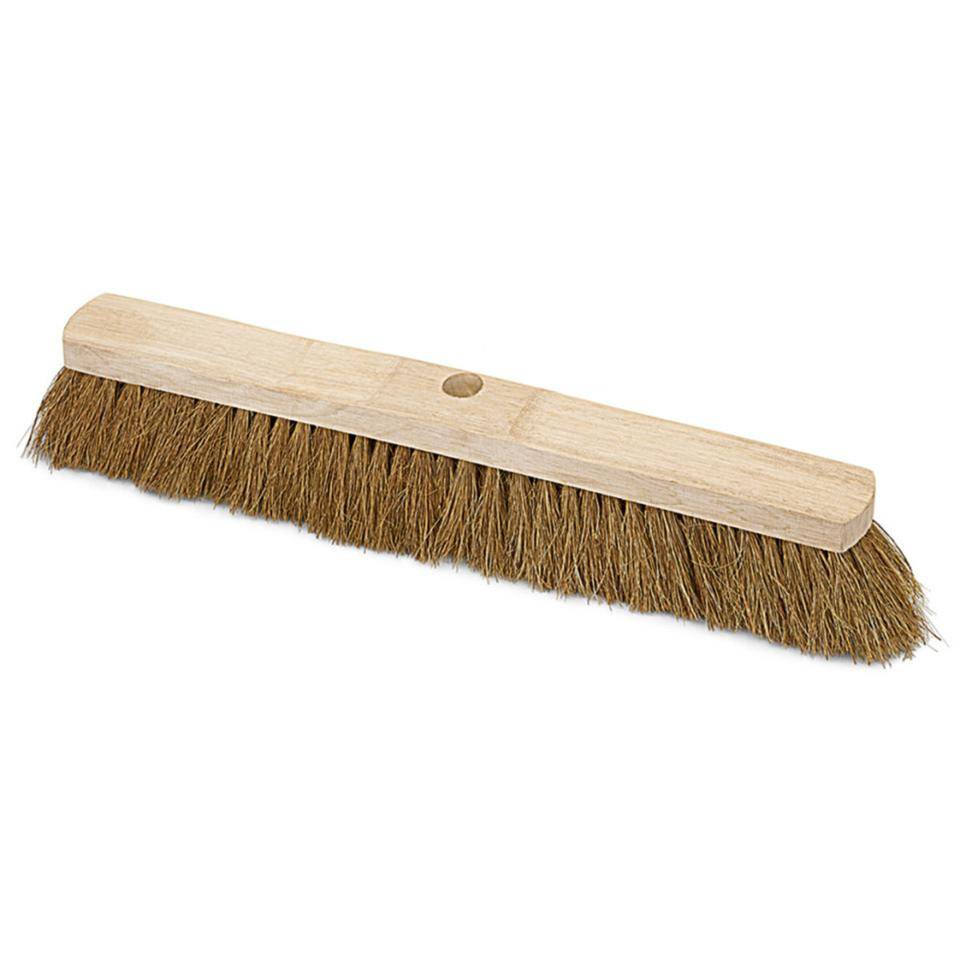 Industrie-Saalbesen, Natur-Kokos-Besatz, für groben und trockenen Schmutz, 60cm