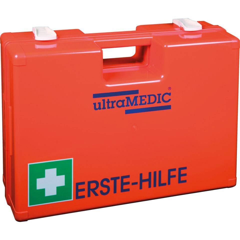 Erste-Hilfe-Koffer ultraBox select, unbefüllt, mit Wandhalterung, 445x340x160mm