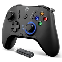 2.4G Wireless Controller Gamepad, einstellbare LED und Vibrationsfunktion, Turbo, Vier programmierbare Tasten 2.4G Wireless Controller Gamepad, einstellbare LED und Vibrationsfunktion, Turbo, Vier programmierbare Tasten