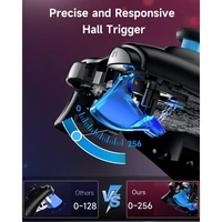 EasySMX 9013 Pro Bluetooth- und Wireless-Controller mit Hall-Trigger Blau EasySMX 9013 Pro Bluetooth- und Wireless-Controller mit Hall-Trigger Blau