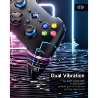 EasySMX 9013 Pro Bluetooth- und Wireless-Controller mit Hall-Trigger Blau EasySMX 9013 Pro Bluetooth- und Wireless-Controller mit Hall-Trigger Blau