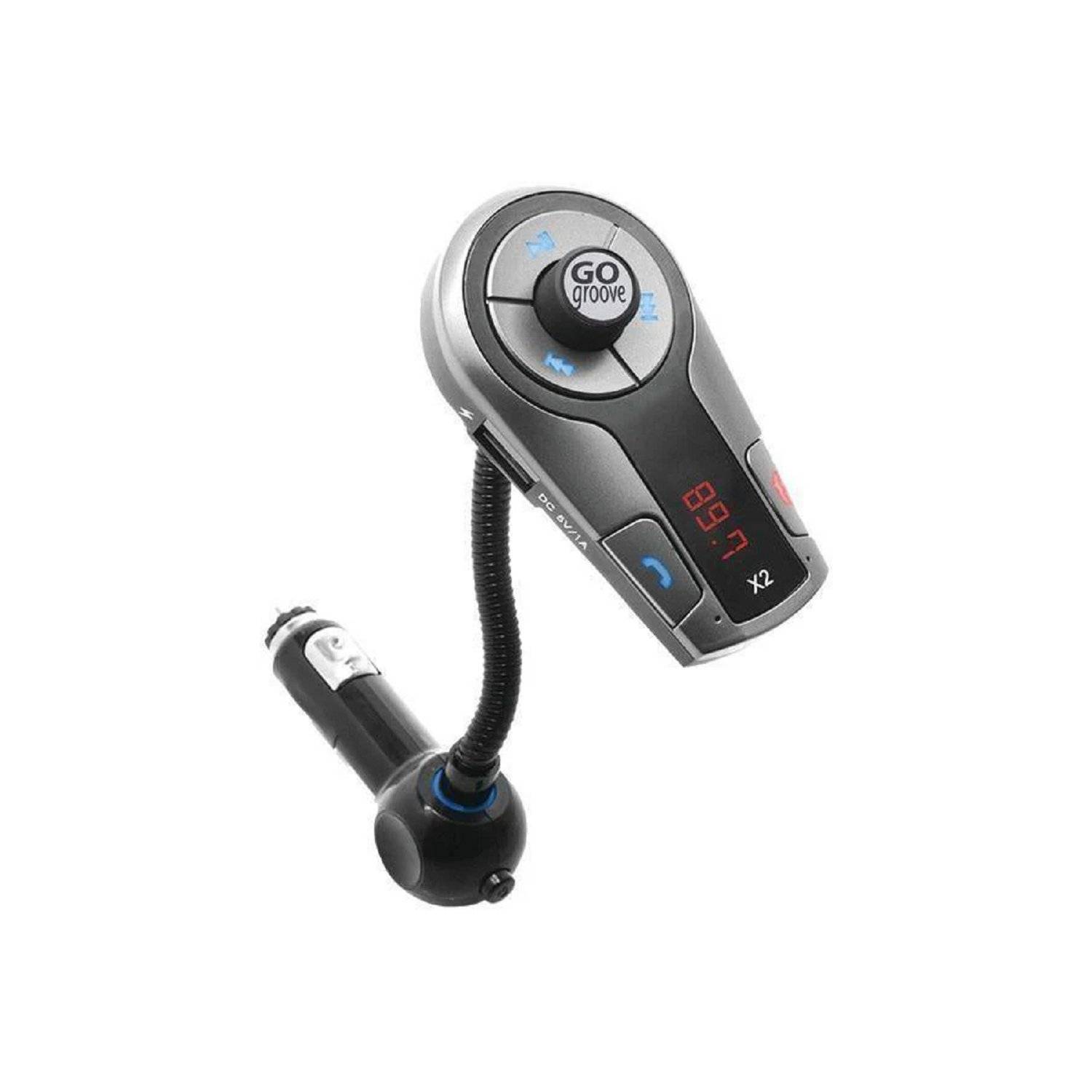 Mini-Bluetooth-FM-Transmitter für Autoradio – Aufladen über USB, Freisprechen & Fahren, Musiksteuerung, Aux Line In/Out