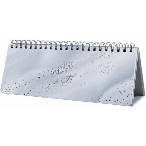 Wochenplaner Jolie (EN) undatiert Glittery Joy 1/2A4quer 124 Seiten100g