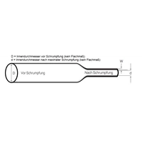 S2488 Größe 19mm/3,2mm Schrumpfschlauch mit Kleber Dickwandig (1,2m) S2488 Größe 19mm/3,2mm Schrumpfschlauch mit Kleber Dickwandig (1,2m)