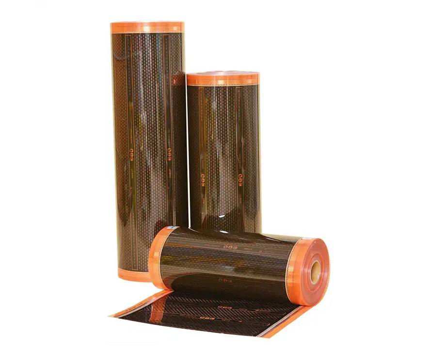 Heizfolie Infrarot-Elektroheizung für Fußböden 220W/m2 3,5m = 2,8m² ohne Raumthermostat