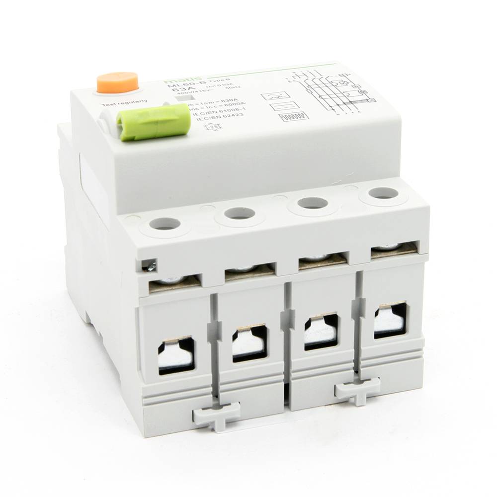 Matismart FI Schutzschalter Typ B allstromsensitiv 300mA/63A 4-Pol Intertek