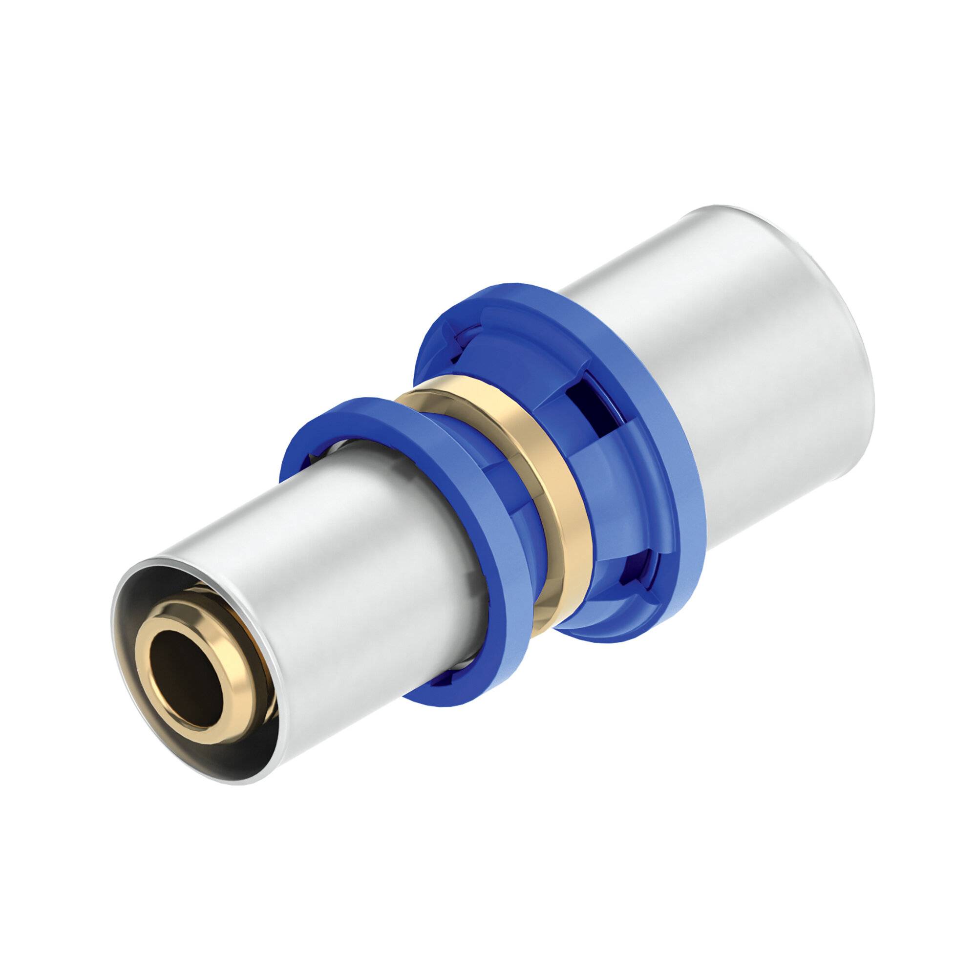 Emmeti Pressfittings für Aluverbundrohr Kupplung Reduzierung 20 x 16