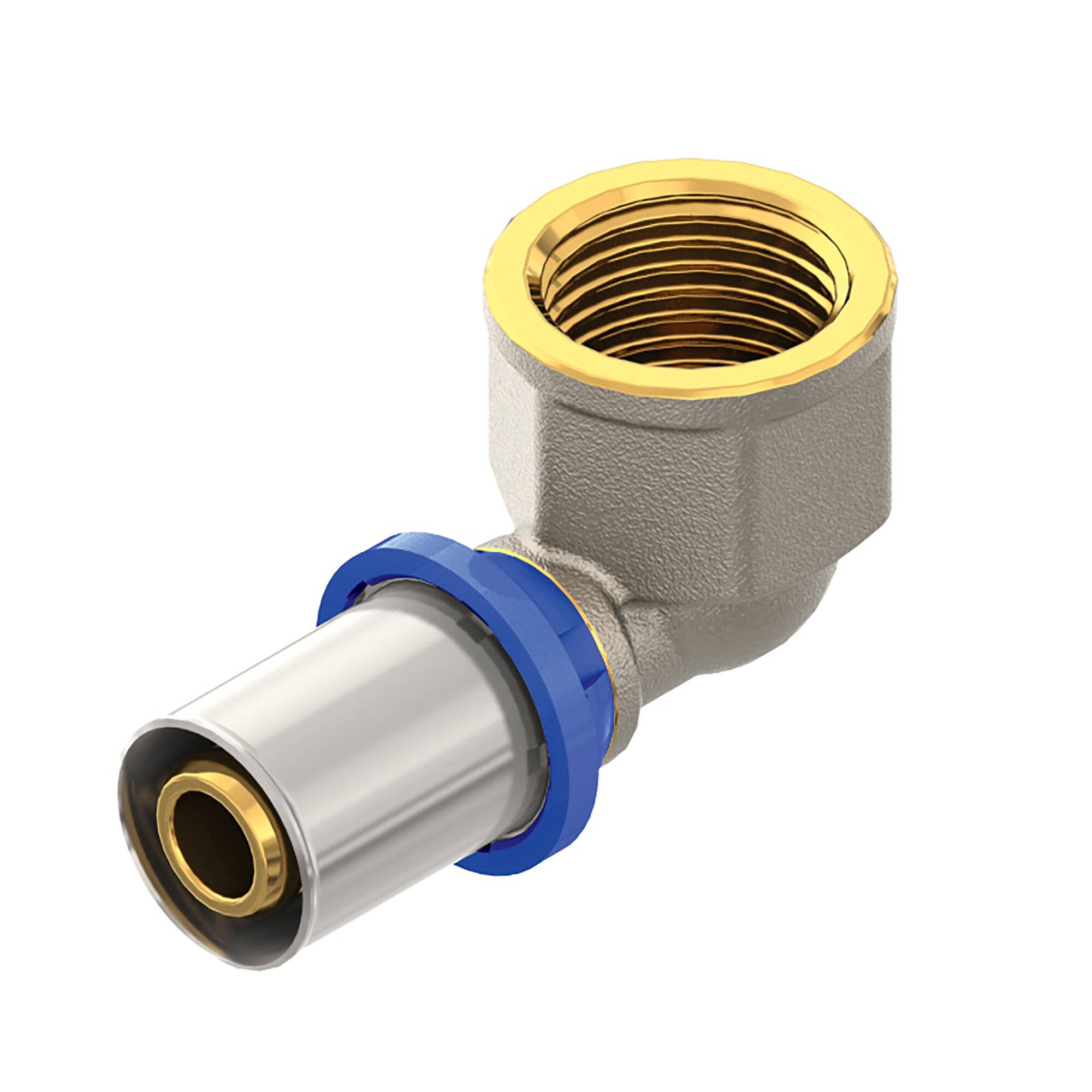 Emmeti Pressfittings für Aluverbundrohr Übergangswinkel Innengewinde 20 x 1/2"