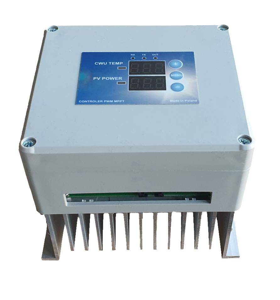 MEGA PWM PV-Heizstabregelung mit Edelstahl Wärmepumpenspeicher 200L