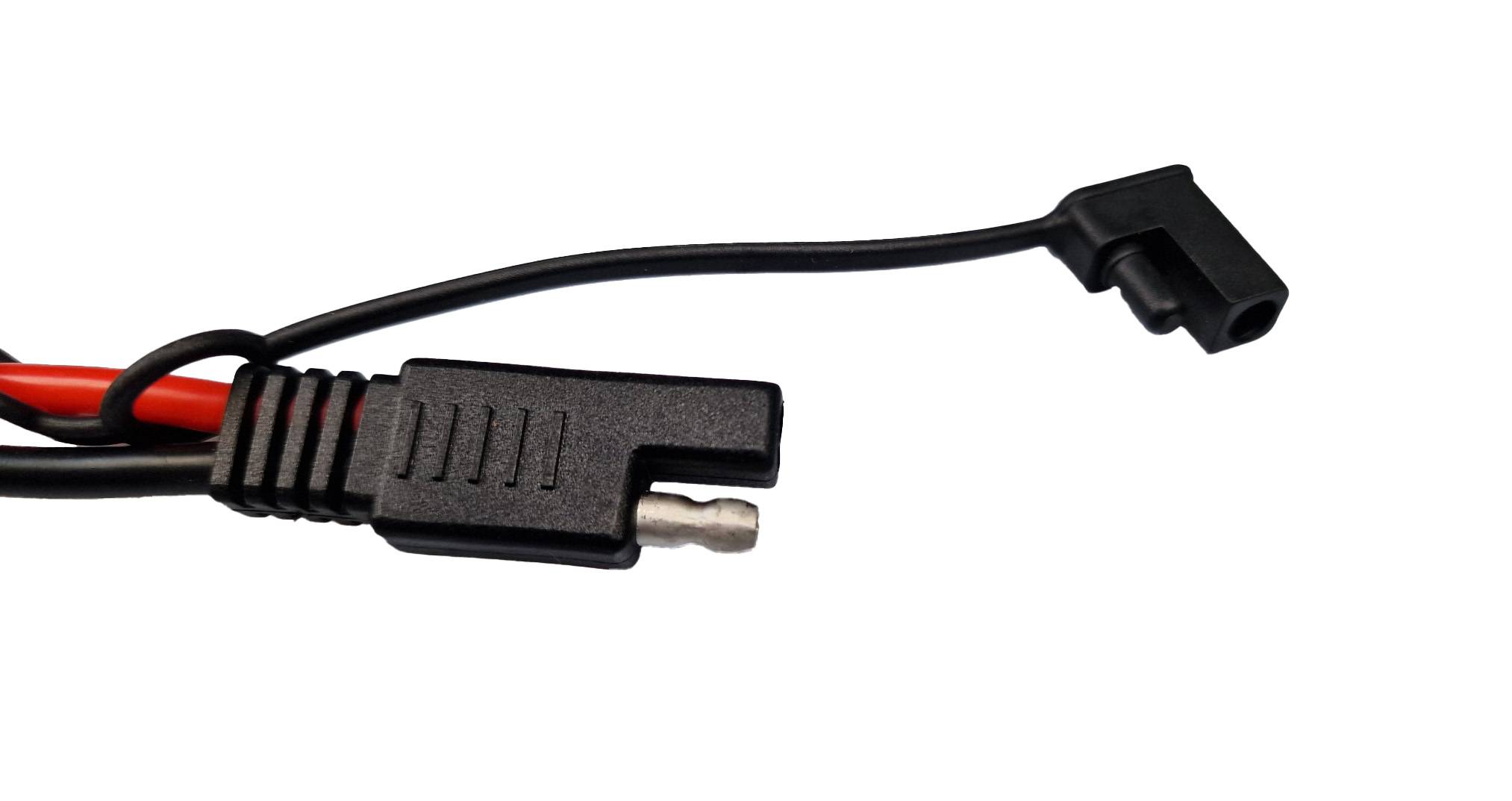 Solarstecker auf SAE-Kabel