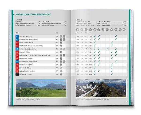 KOMPASS Wanderführer Schottland, Wanderungen an den Küsten und in den Highlands 60 Touren mit Extra-Tourenkarte