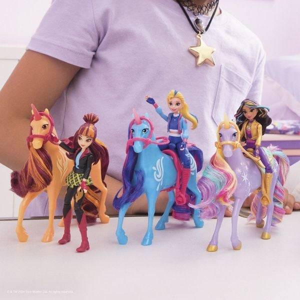 Spin Master - Unicorn Academy - Small Doll & Unicorn Isabel & River