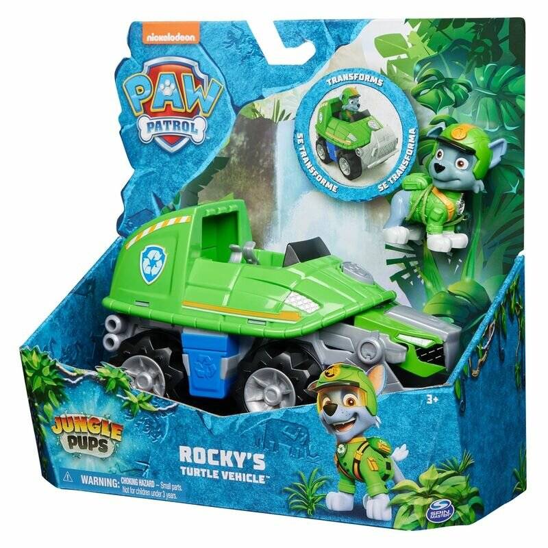 Paw Patrol - Dschungel-Mottofahrzeug - Rocky ( 6067763)